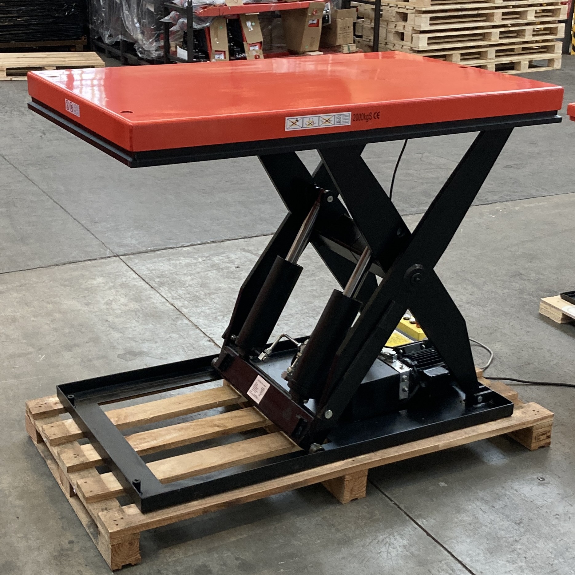 Hubtisch Hydraulisch BASIC 2t GEBRAUCHT