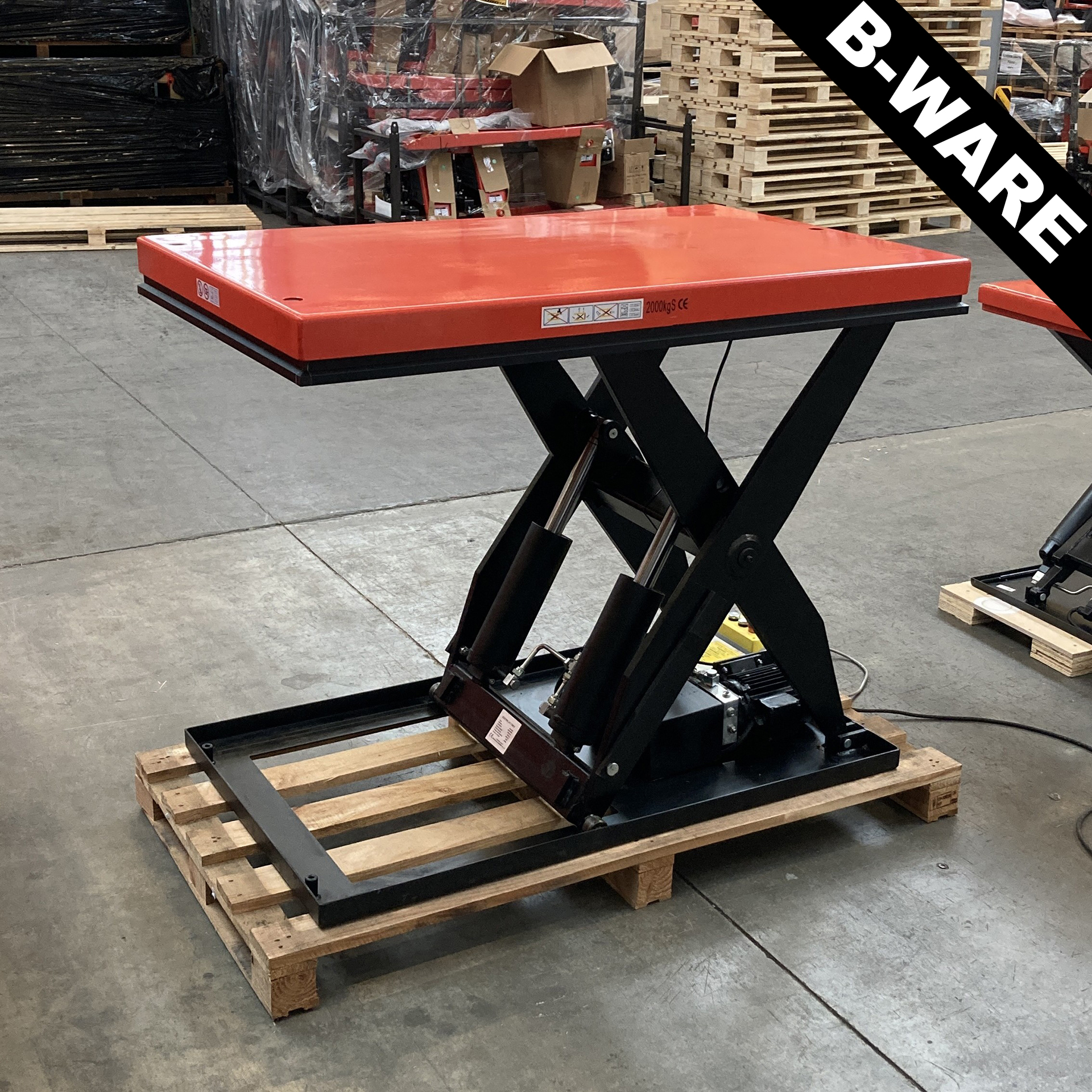 Hubtisch Hydraulisch BASIC 2t GEBRAUCHT