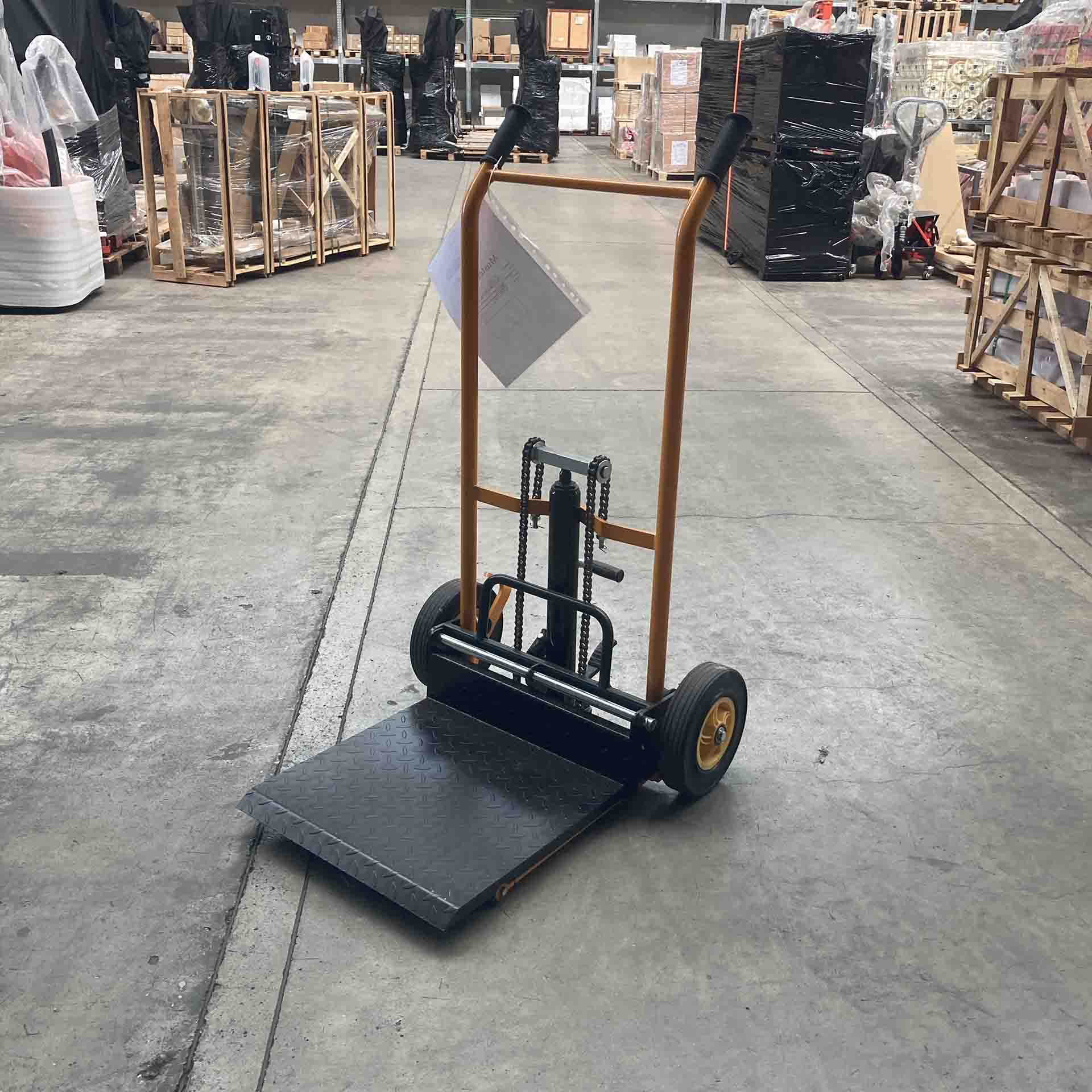 Manueller Hubkarren Mustergerät