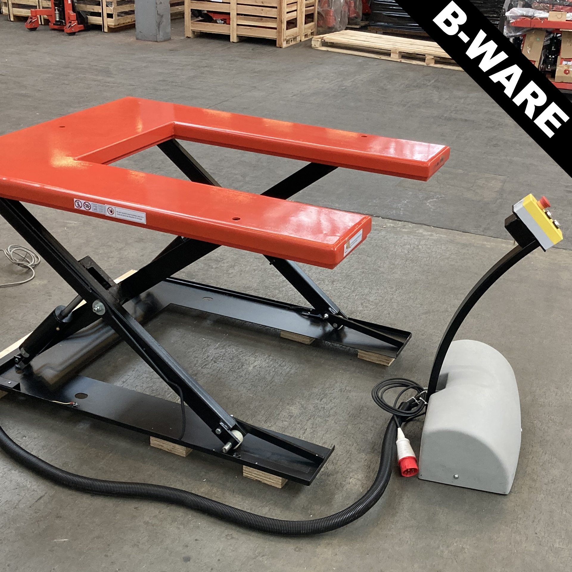 U-Flachscherenhubtisch Hydraulisch BASIC GEBRAUCHT
