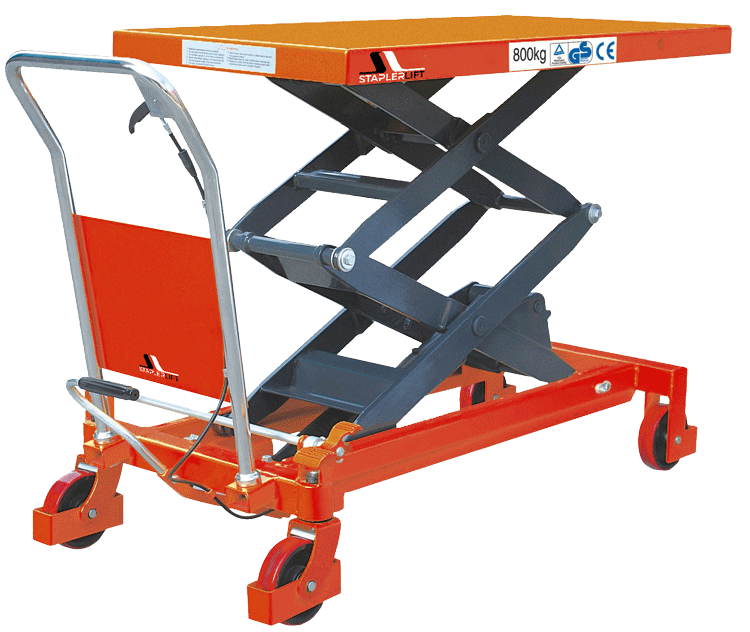 Mobiler Hubtisch Doppelschere PLUS+