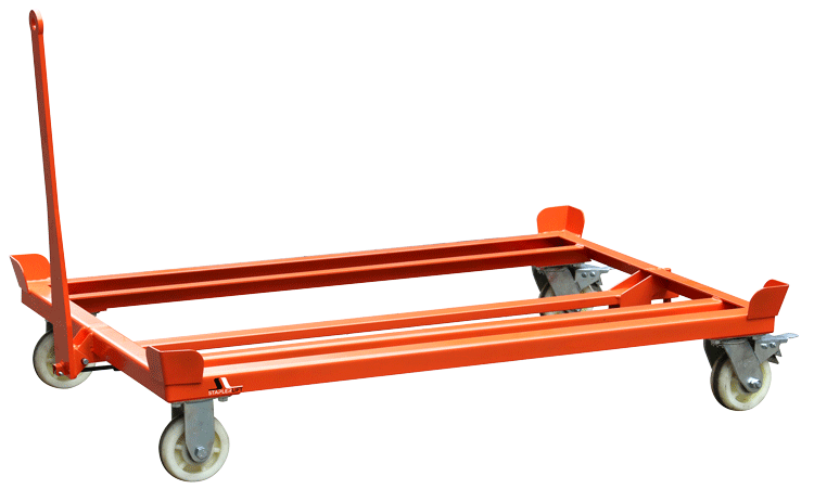 Paletten-Fahrgestell mit Verbindungsstange STANDARD
