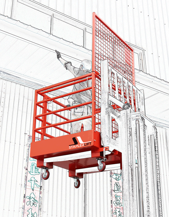 Arbeitsbühne Rollbar PLUS+