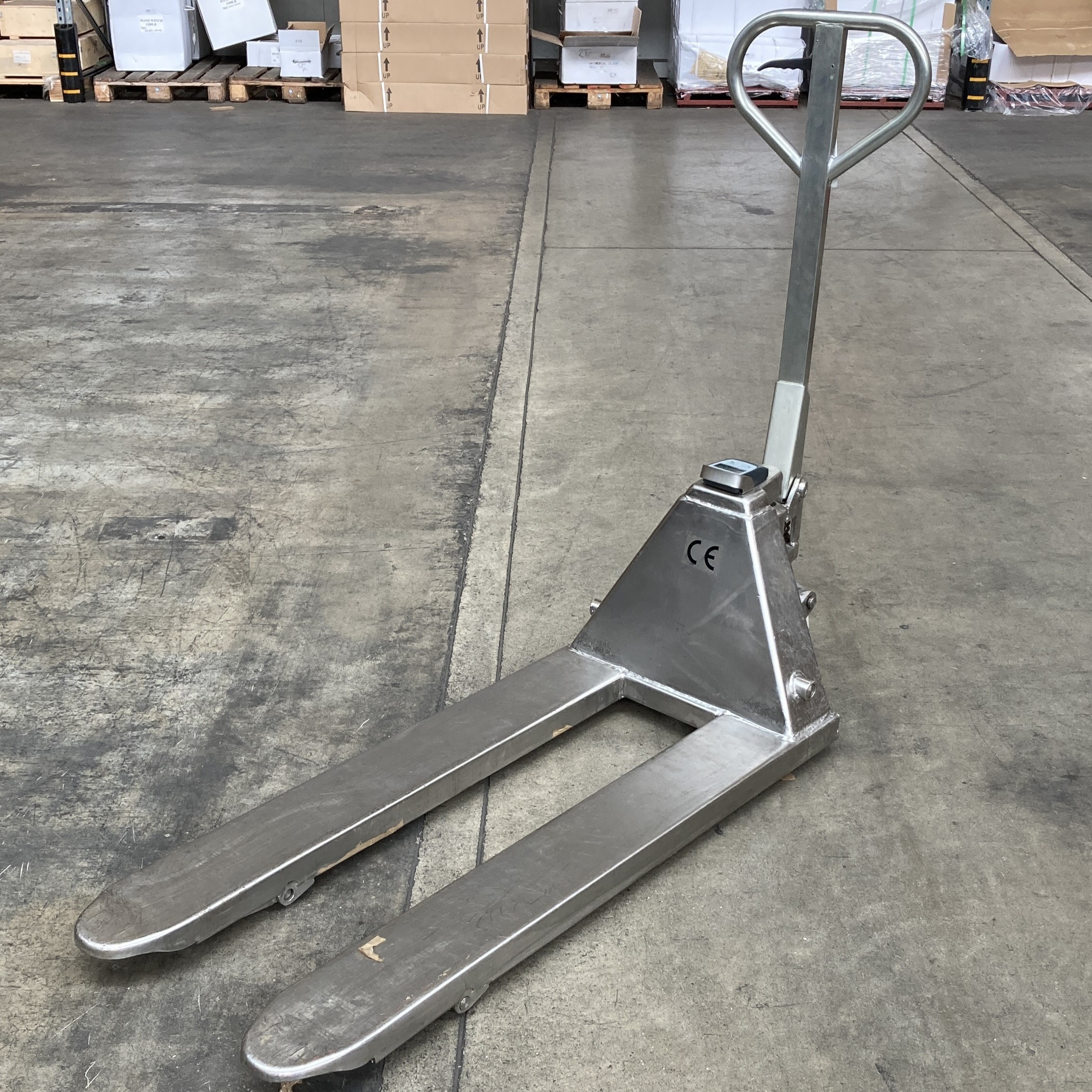 Wiegehubwagen Edelstahl PLU+ GEBRAUCHT