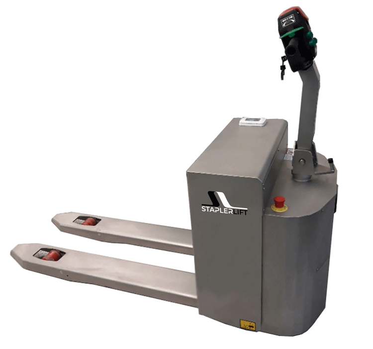 Elektrohubwagen Edelstahl 1600kg PLUS+