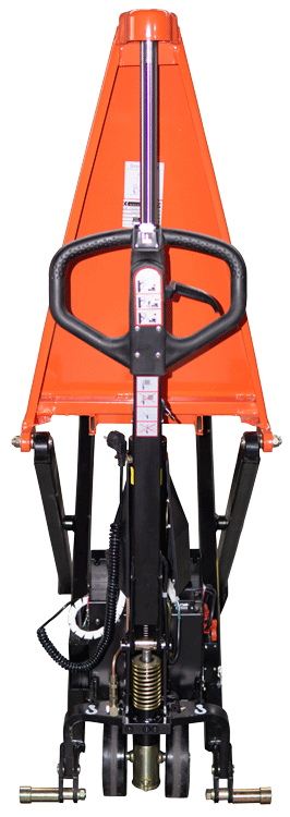 Scherenhubwagen Elektrisch 1000kg STANDARD - Farbe: rot