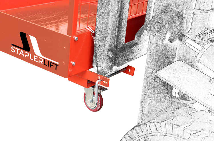 Forklift Maintenance Platform Rollable PLUS+