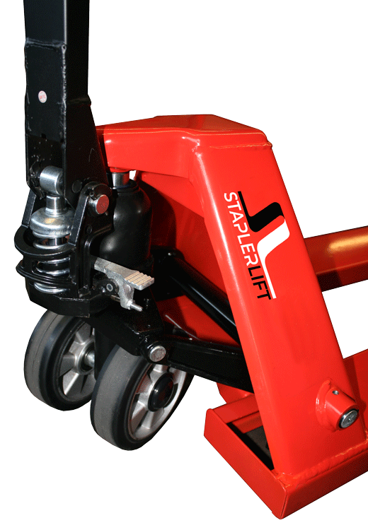 Gabelhubwagen BASIC Gummi / Tandem PU