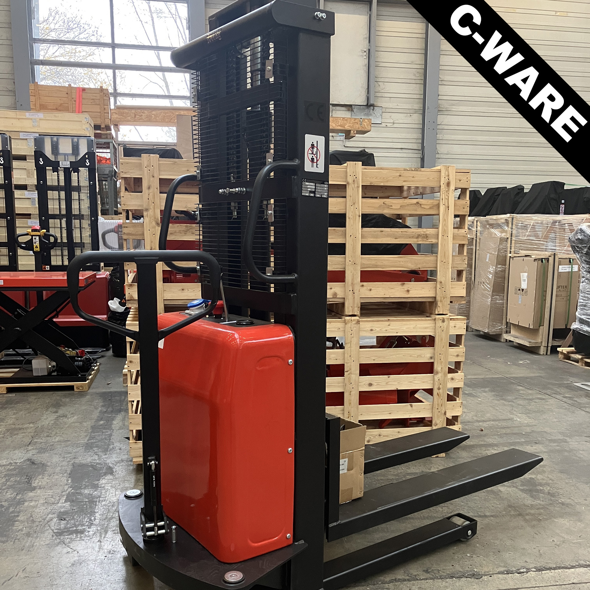 Elektro-Deichselstapler Semi 1500kg Hubhöhe 2500mm GEBRAUCHT