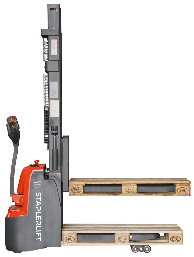 Elektro-Deichselstapler mit Initialhub 1200kg PLUS+ Gabelhöhe 3000mm
