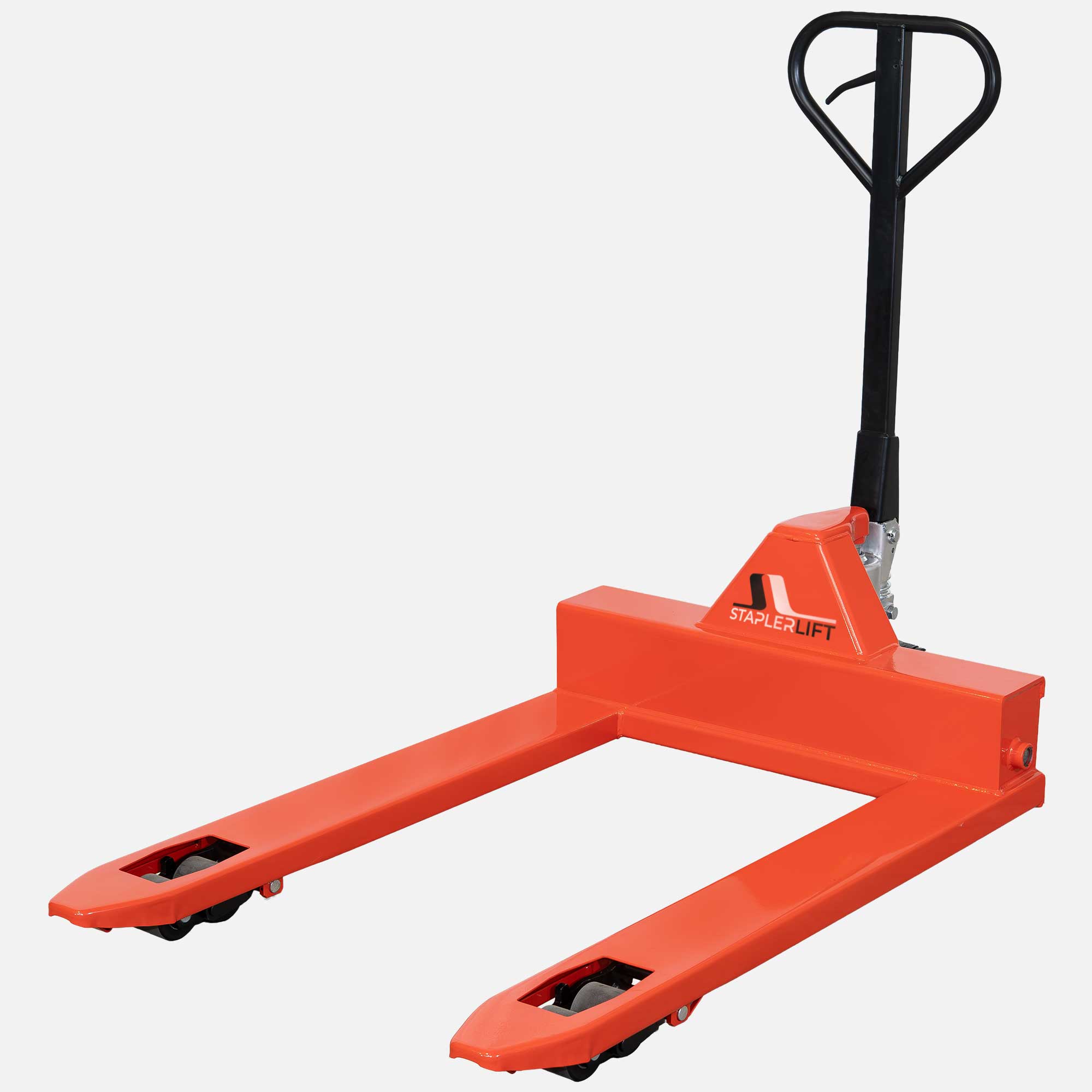 Gabelhubwagen für breite Sonderpaletten PLUS+