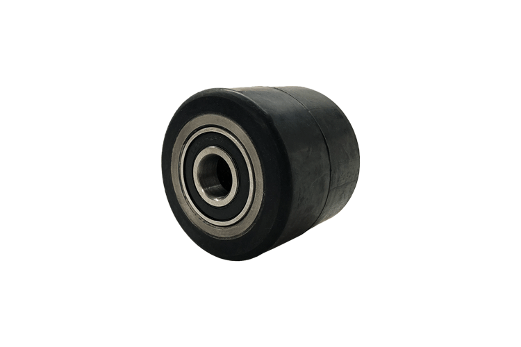 Rubber Double Roller 80 x 70 mm for Hand Pallet Truck