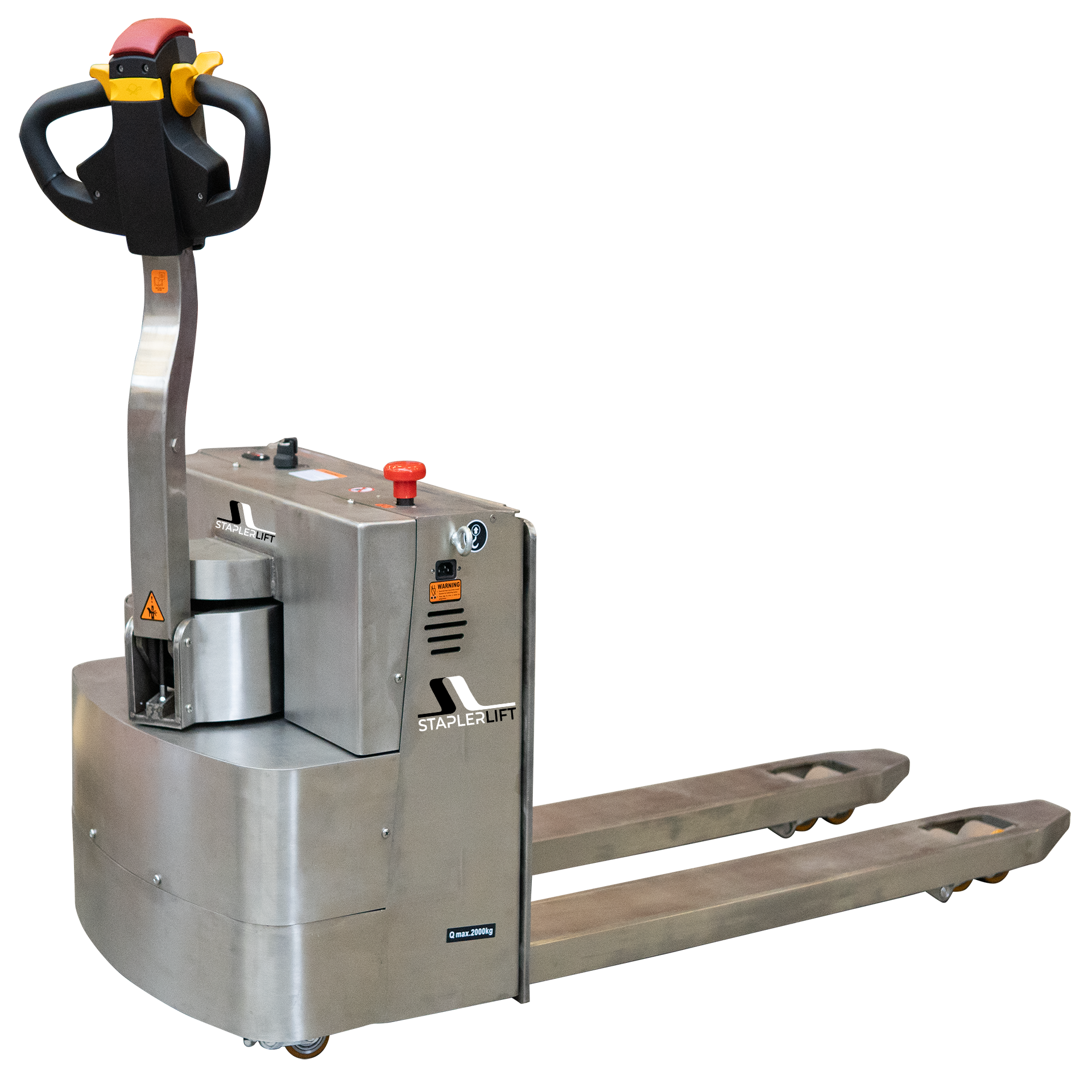 Elektrohubwagen Edelstahl 2000kg PLUS+