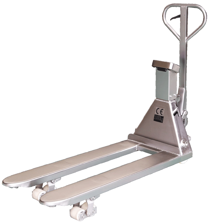 Wiegehubwagen Edelstahl 2000kg STANDARD