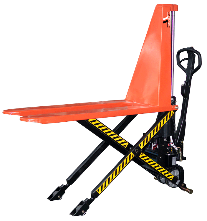 Scherenhubwagen Elektrisch 1000kg STANDARD - Farbe: rot