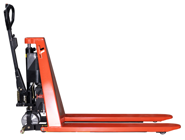 Scherenhubwagen Elektrisch 1000kg STANDARD - Farbe: rot