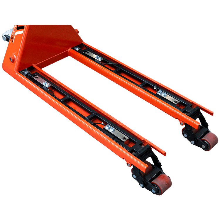 Wiegehubwagen 2500kg STANDARD - Farbe: rot