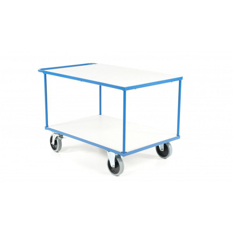 Schwerlast-Tischwagen mit 2 Ladeflächen - Trolley
