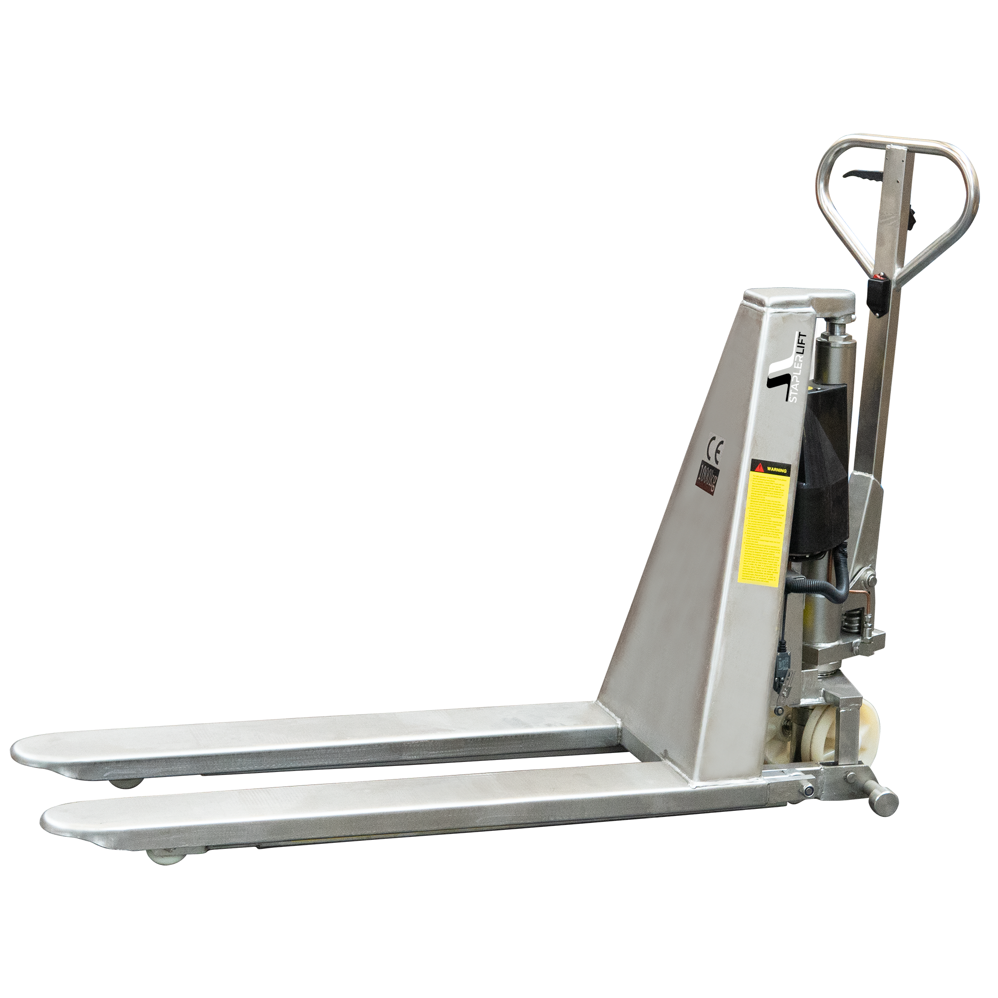 Scherenhubwagen Elektrisch Edelstahl 1000kg PLUS+