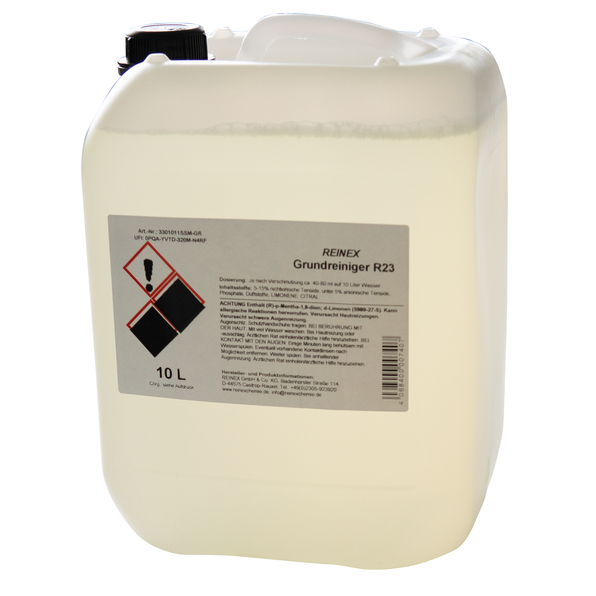 Grundreiniger 10 Liter für Scheuersaugmaschinen