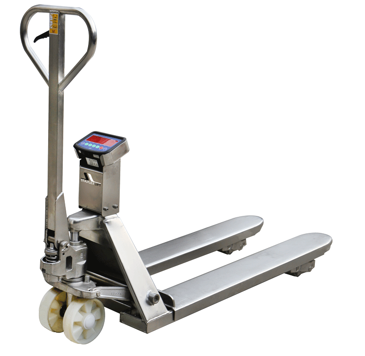 Wiegehubwagen Edelstahl 2000kg STANDARD