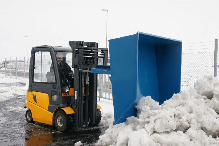 Schneeschaufel für Gabelstapler STANDARD