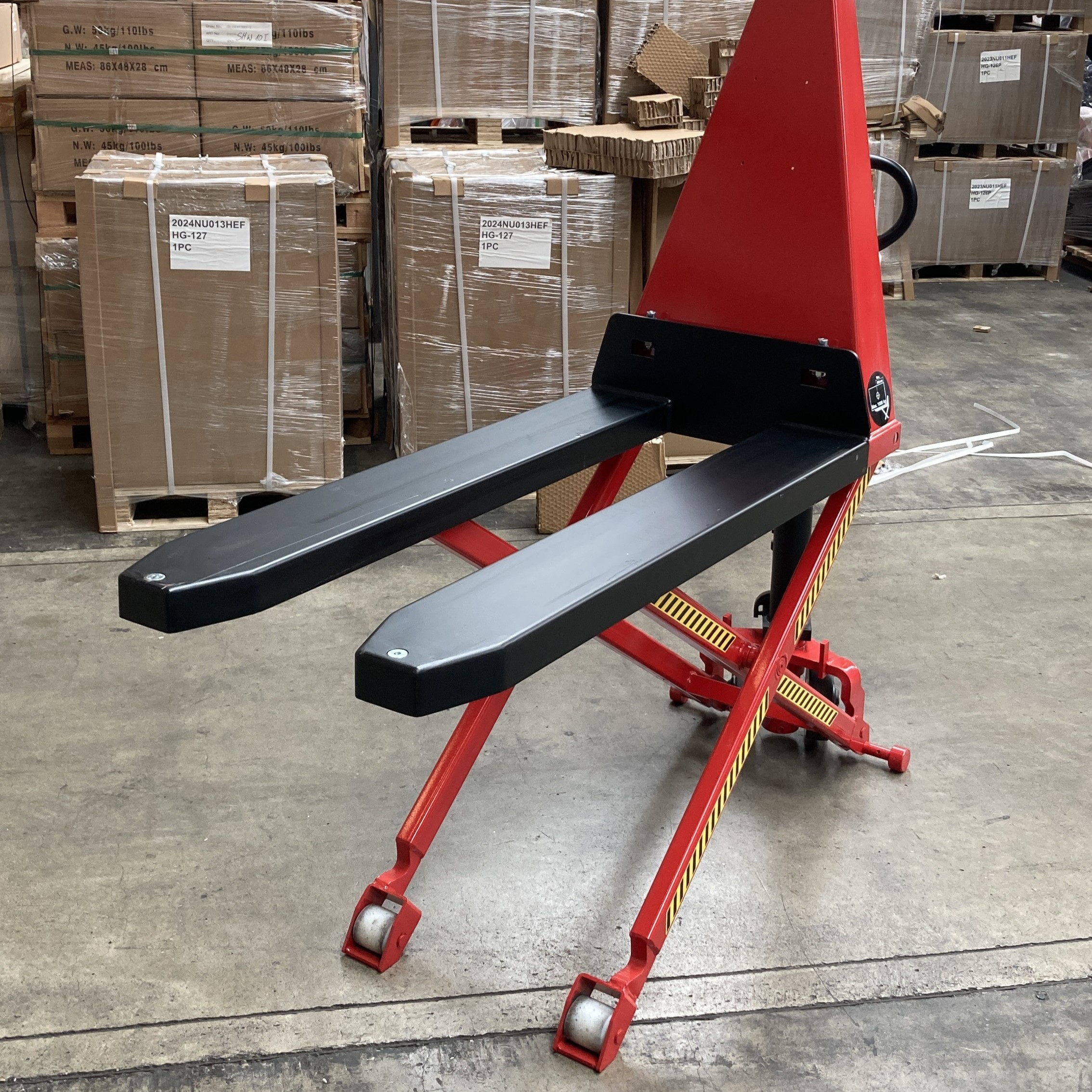 Scherenhubwagen 1000kg mit Waage GEBRAUCHT