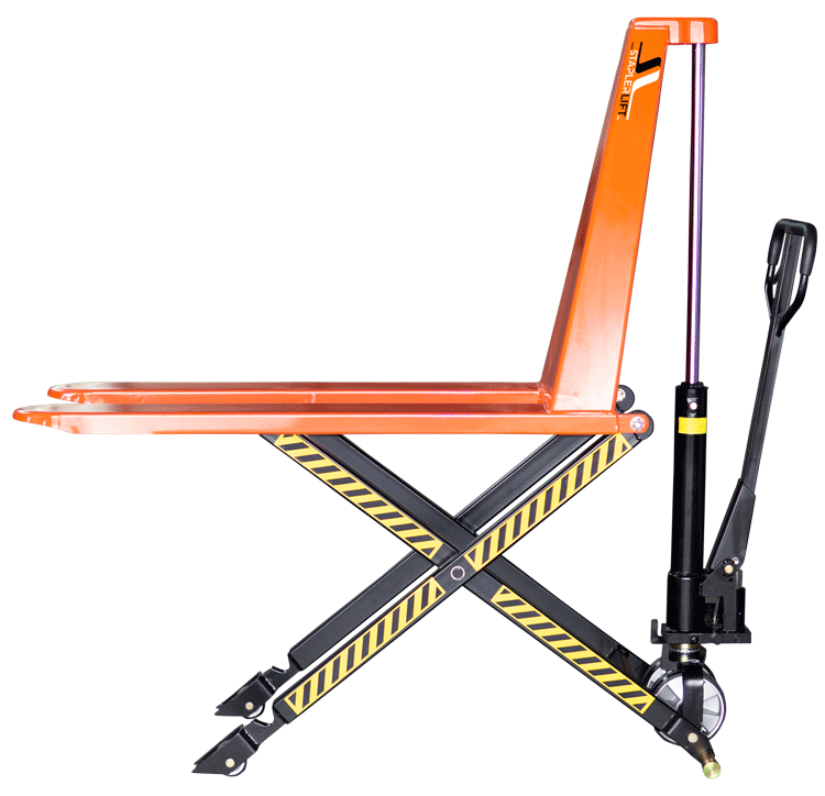 Scherenhubwagen Manuell PLUS+ - Farbe: rot