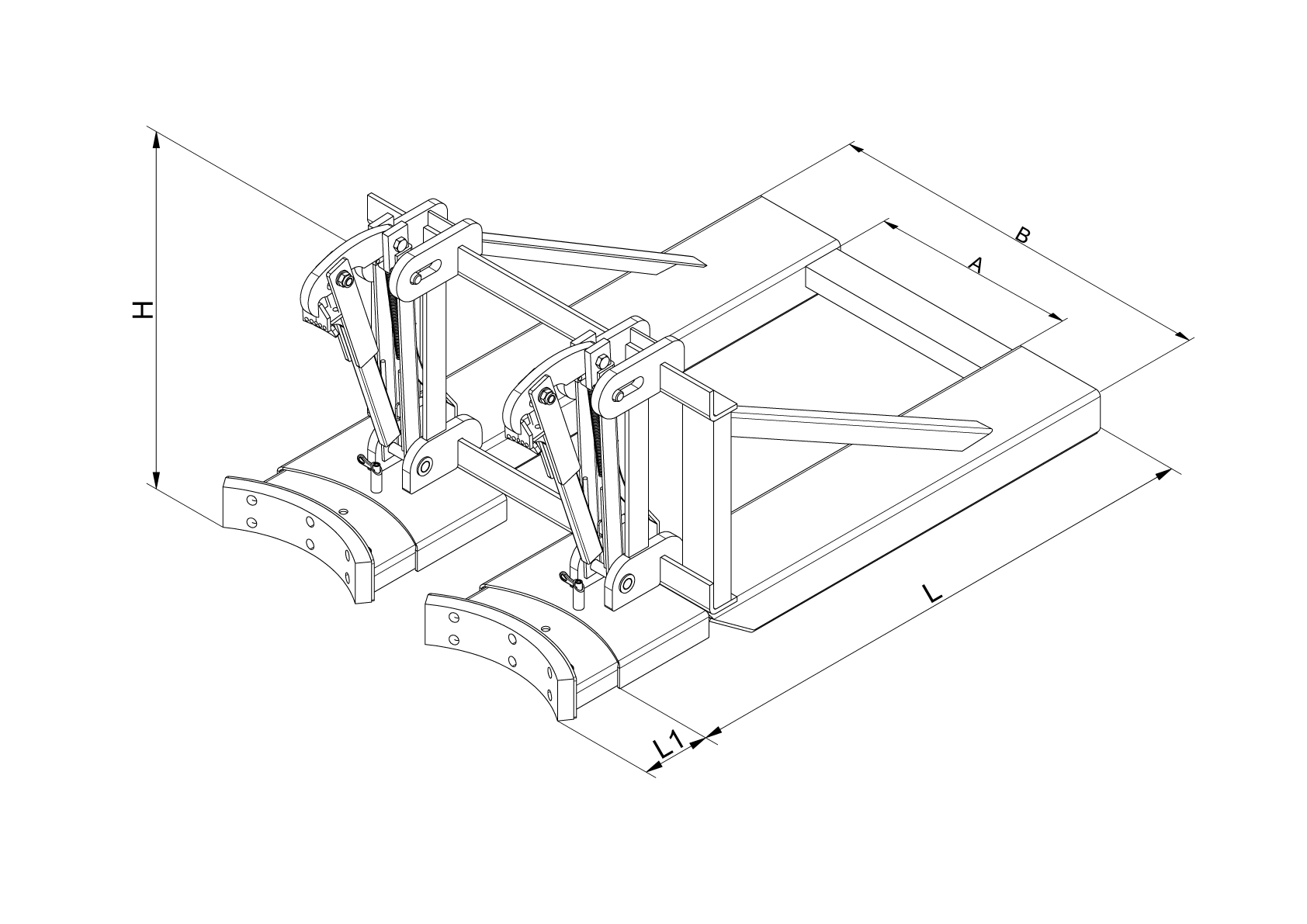 Fasslifter für Stahl- und Kunstofffässer PLUS+
