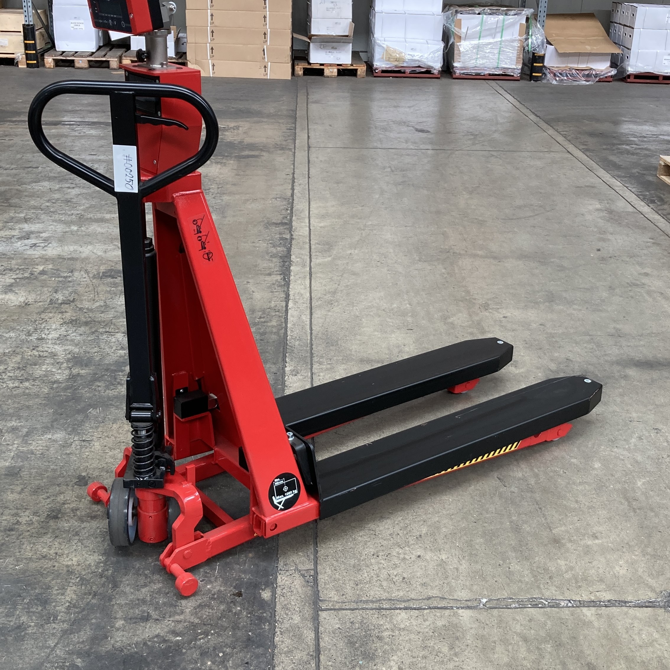 Scherenhubwagen 1000kg mit Waage GEBRAUCHT