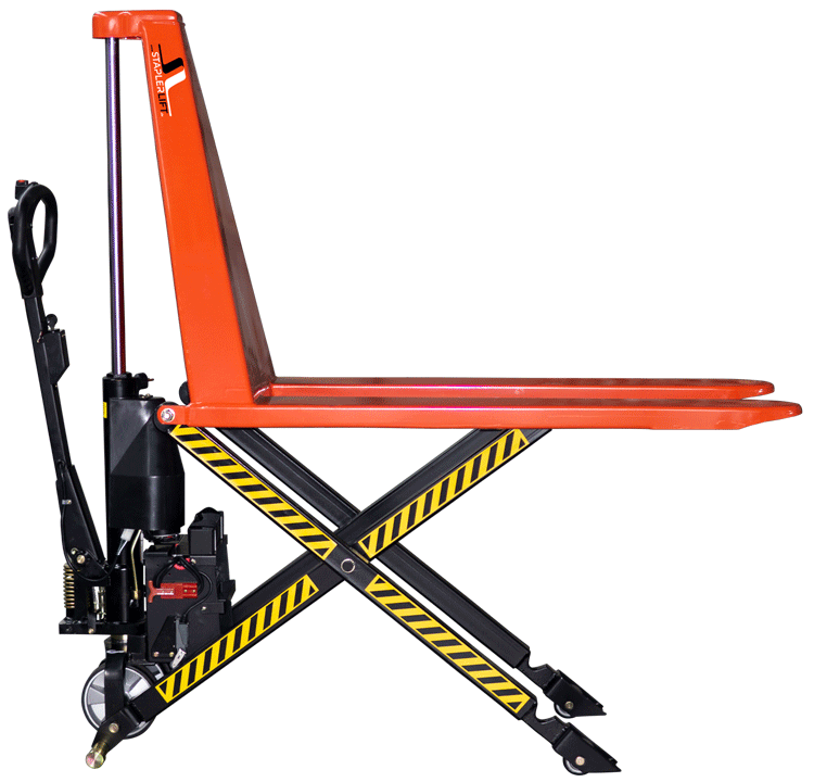 Scherenhubwagen Elektrisch 1000kg STANDARD - Farbe: rot