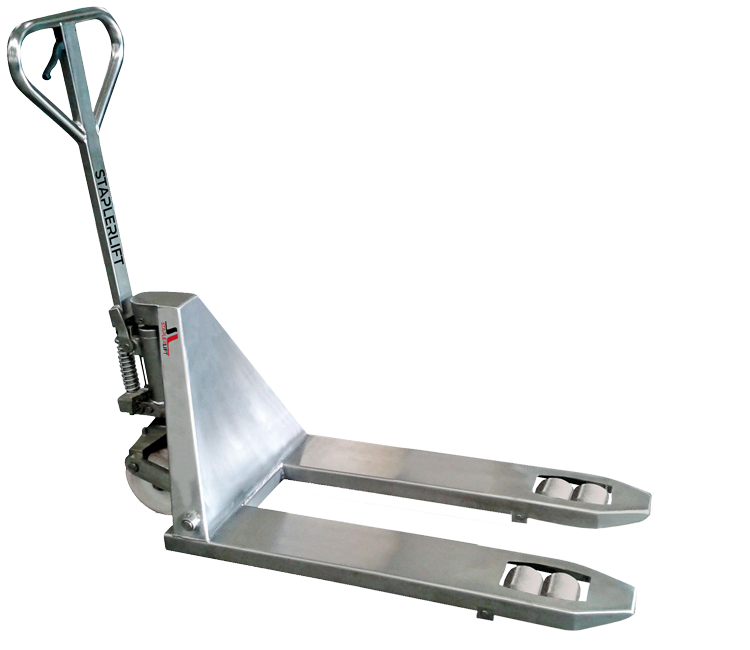 Gabelhubwagen Edelstahl 2000kg PLUS+  Gabellänge 800mm 
