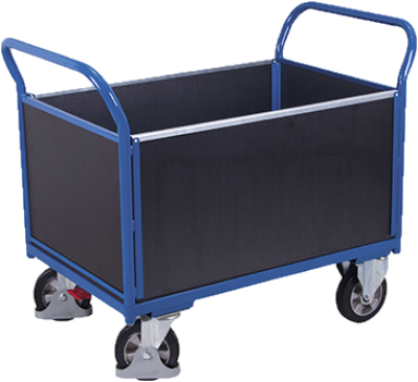 Vierwandwagen mit Siebdruckplatte