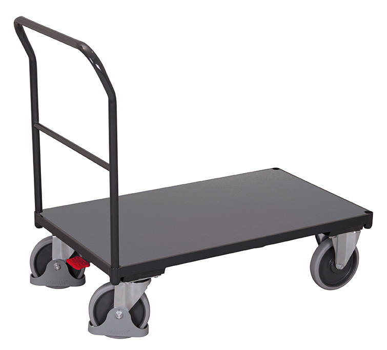 Schiebebügelwagen / RAL 7016