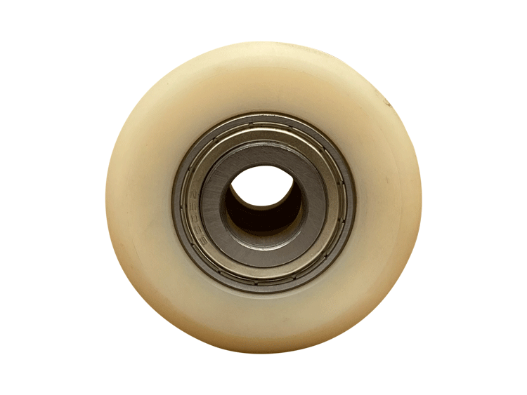 Nylon Tandem Gabelrolle 82 x 70 mm