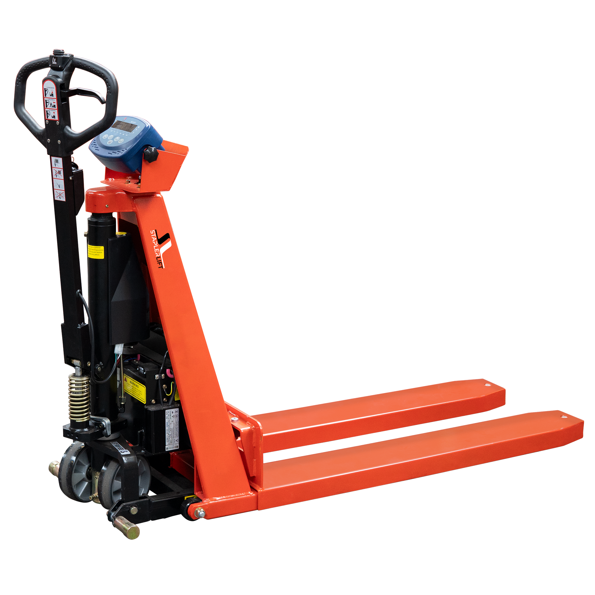 Scherenhubwagen elektrisch mit Waage 1000kg PLUS+ 
