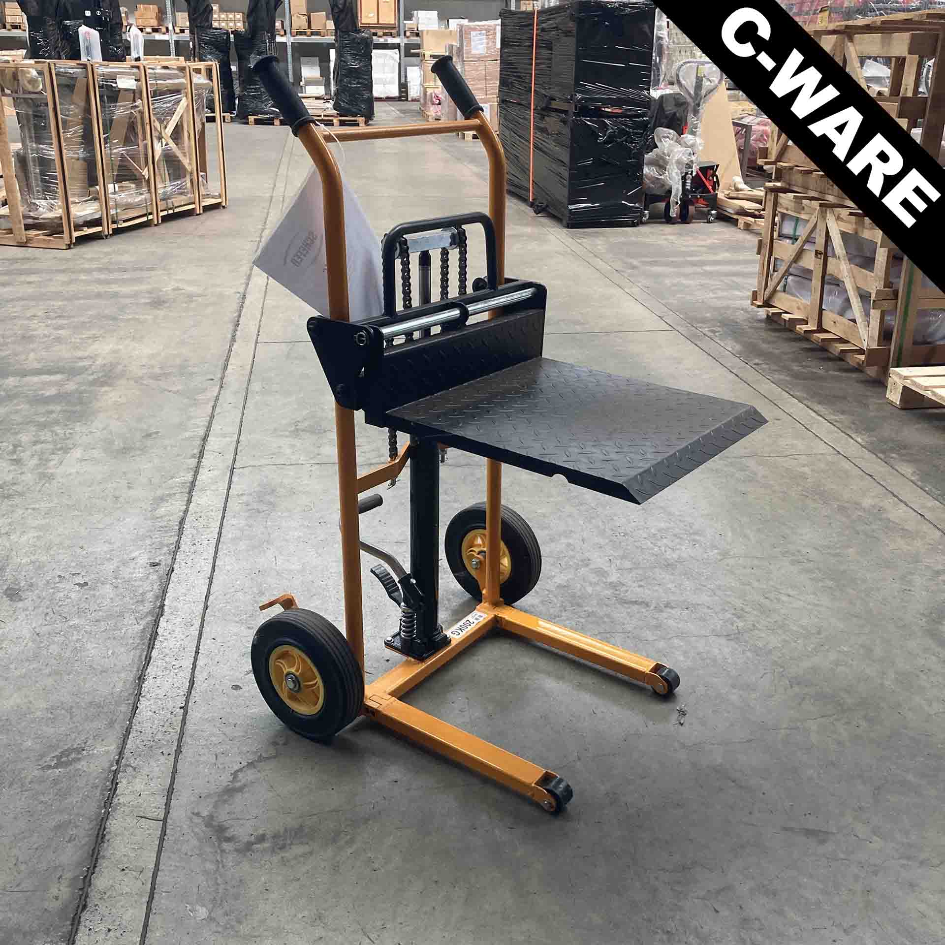 Manueller Hubkarren Mustergerät