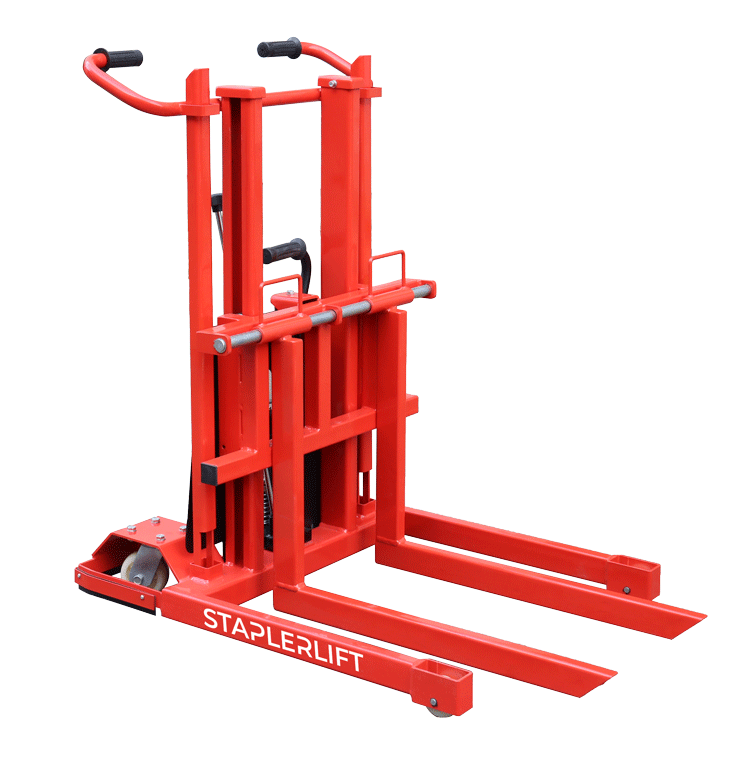 Paletten Stapler mit verstellbarer Gabel 500kg STANDARD