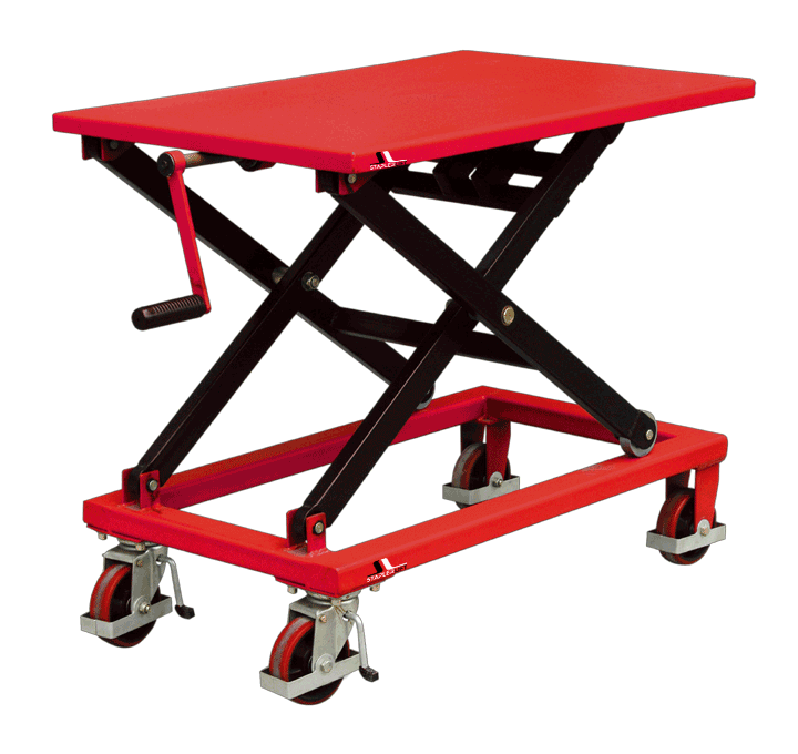 Scherenhubtisch mit Spindel STANDARD