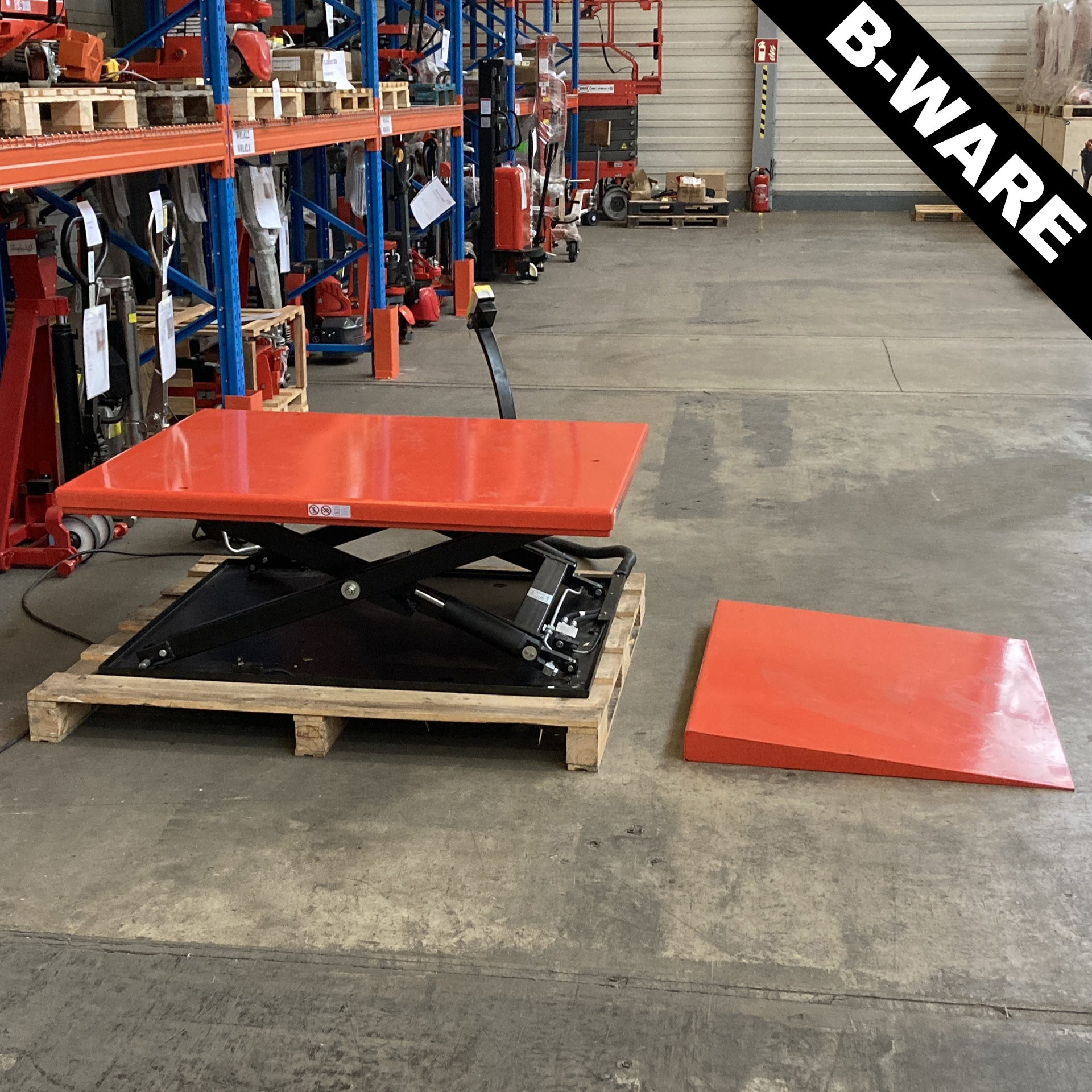 Flachscherenhubtisch Hydraulisch BASIC GEBRAUCHT