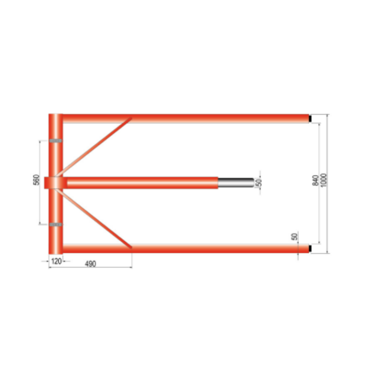 Werkstattkran BASIC parallel Fahrgestell