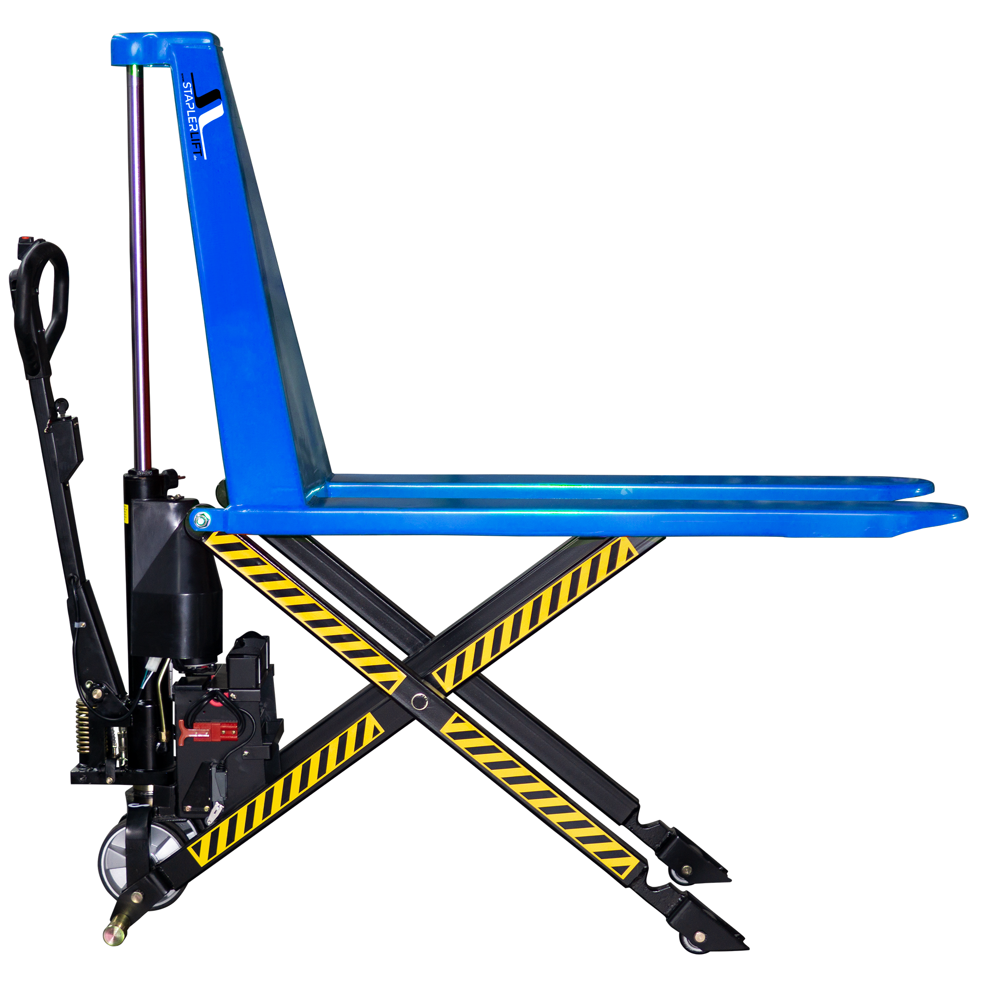 Scherenhubwagen Elektrisch 1000kg STANDARD - Farbe: blau