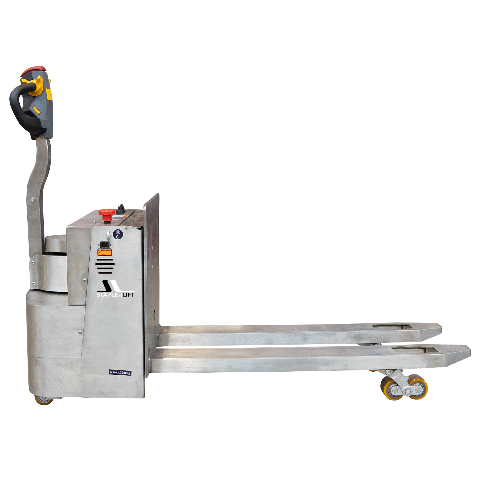 Elektrohubwagen Edelstahl 2000kg PLUS+