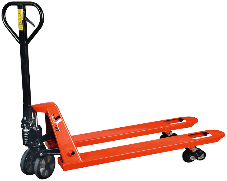 Gabelhubwagen BASIC Gummi / Tandem PU