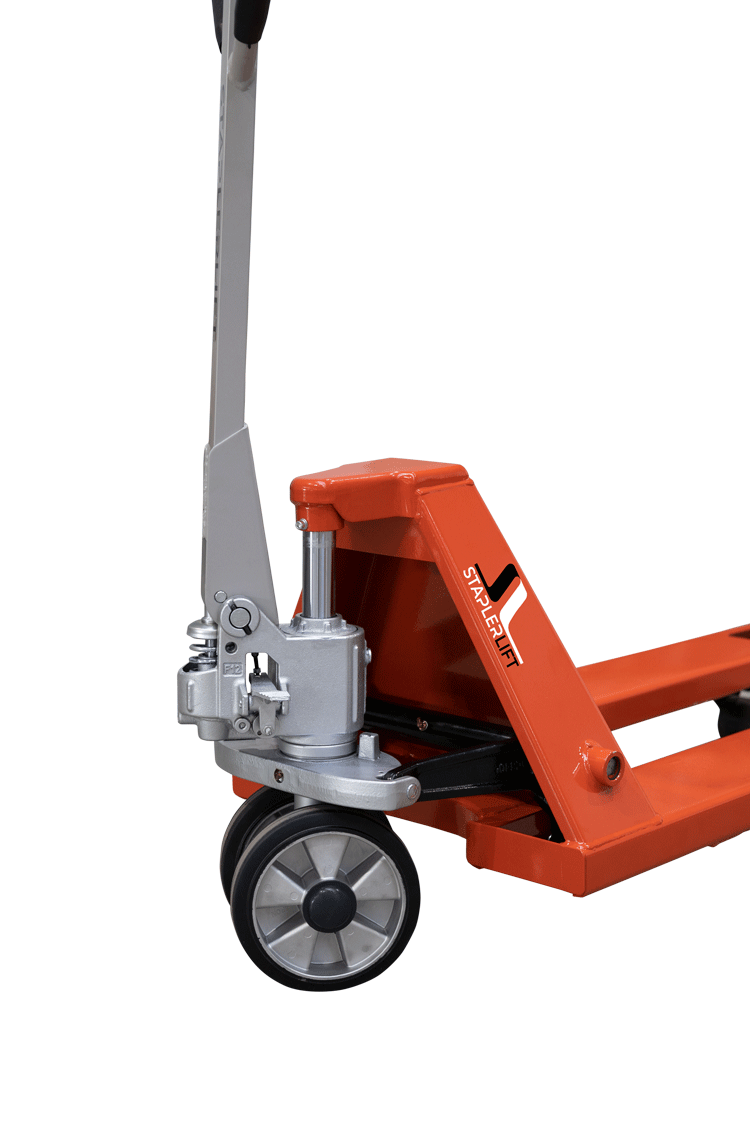 Gabelhubwagen 520mm Breite für schmale Sonderpaletten