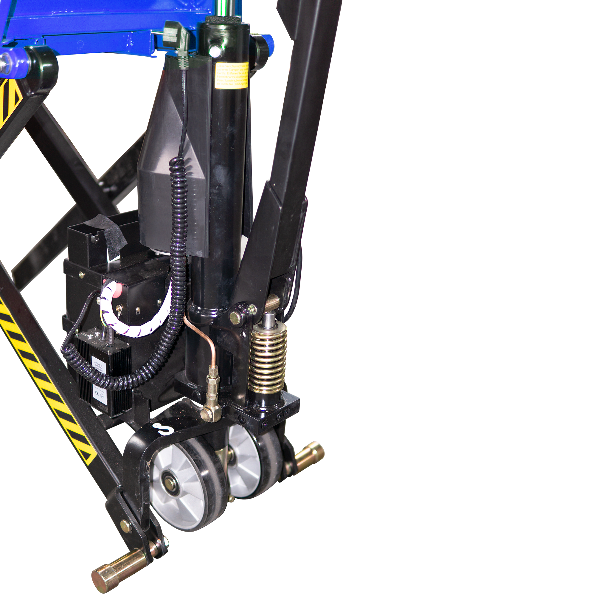 Scherenhubwagen Elektrisch 1000kg STANDARD - Farbe: blau