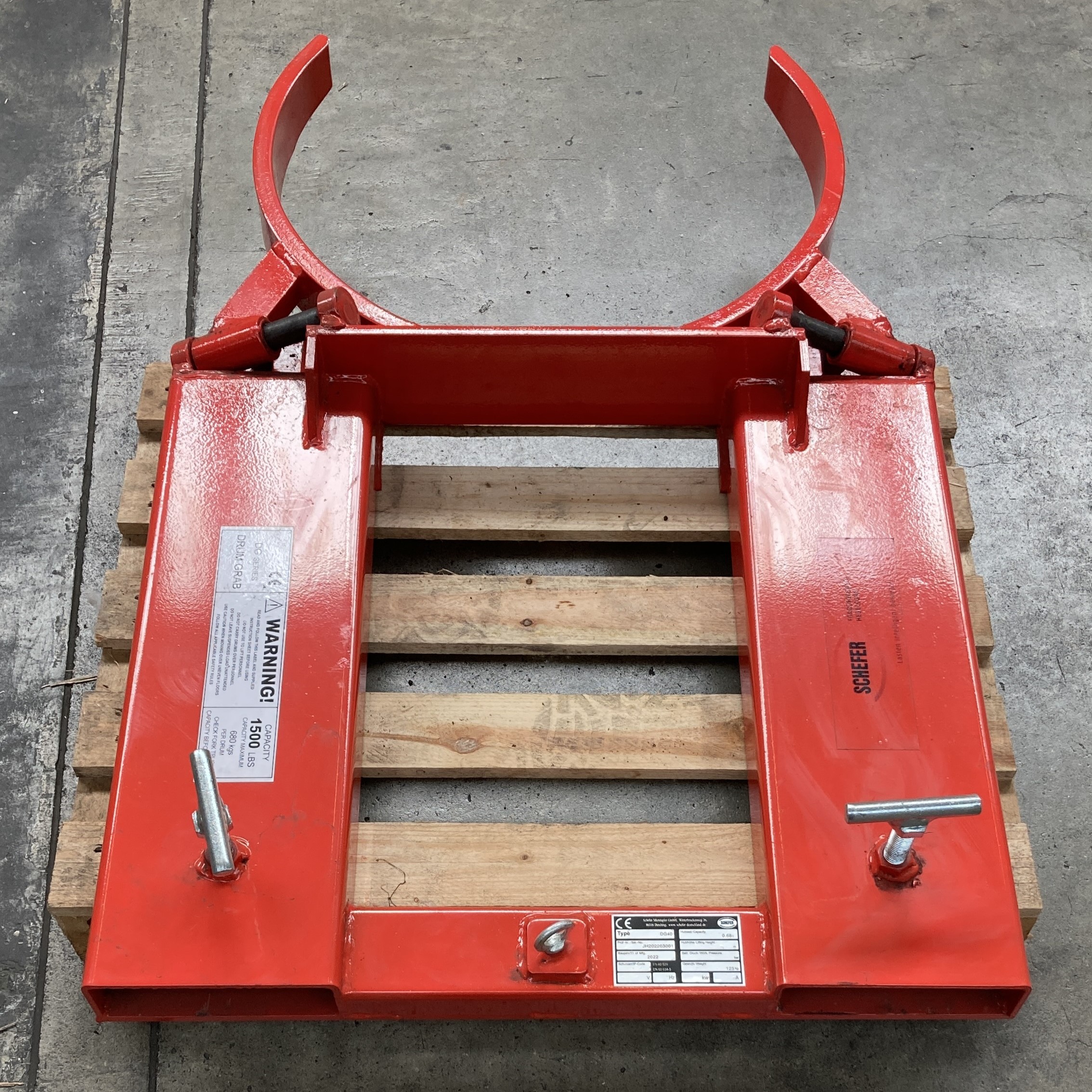 Fassheber für Gabelstapler GEBRAUCHT
