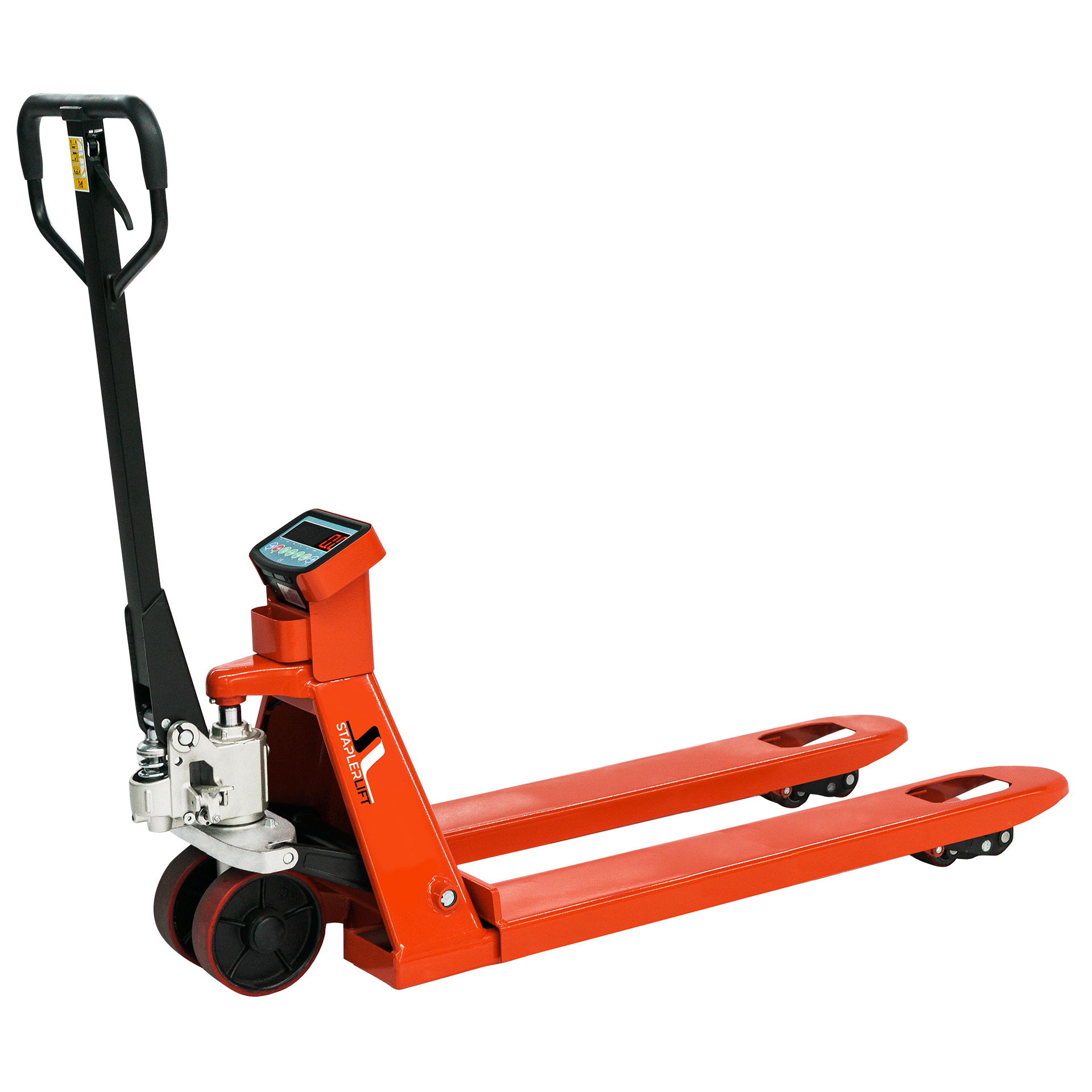 Wiegehubwagen 2500kg STANDARD - Farbe: rot