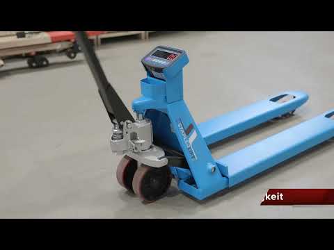 Wiegehubwagen 2500kg STANDARD - Farbe: blau