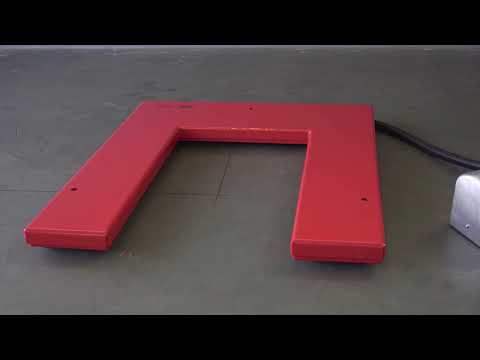 U-Flachscherenhubtisch Hydraulisch STANDARD